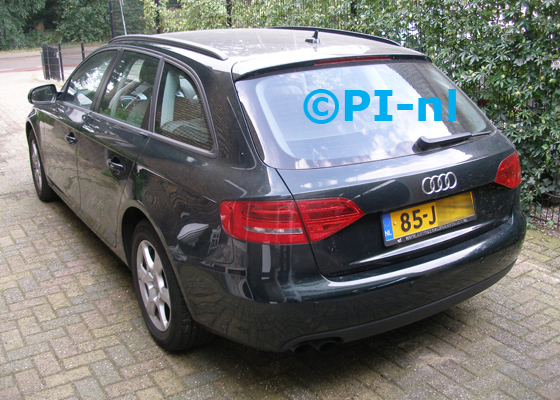 Parkeersensoren ingebouwd door PI-nl in een Audi A4 Avant met canbus uit 2009. De pieper (set E 2016) werd verstopt.
