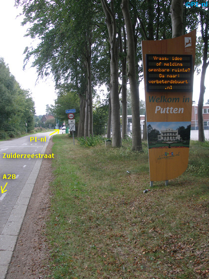 Wanneer u via de A28 rijdt naar Parkeersensoreninbouwen.nl, dan komt u vlak voor de spoorwegovergang Putten binnen via de Zuiderzeestraat. U bent dan al bijna gearriveerd.