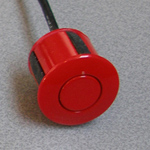 sensor in standaard rood